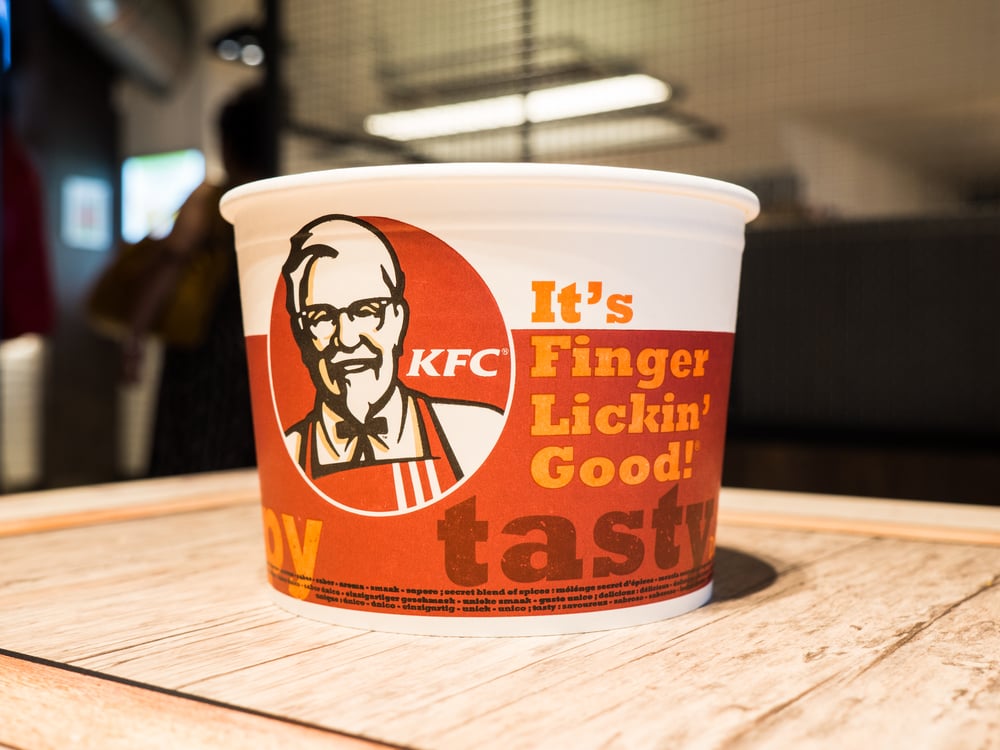 KFC Canada Fried Chicken Bitcoin