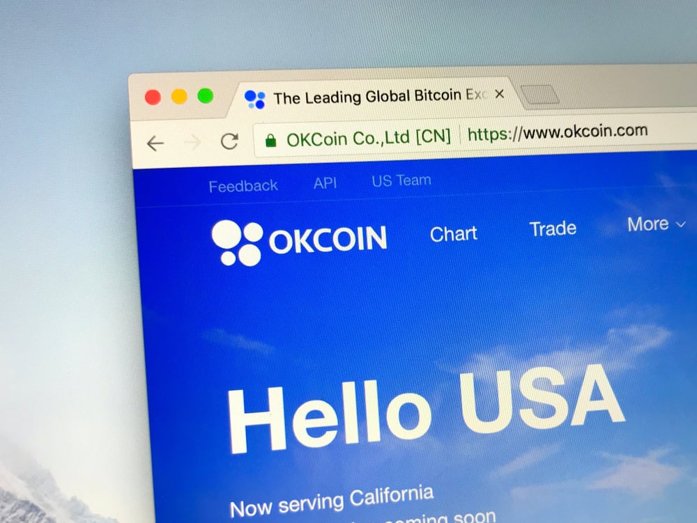 OKCoin USA cryptocurrency exchange