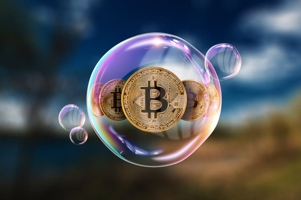 bitcoin price bubble cryptocurrency crypto