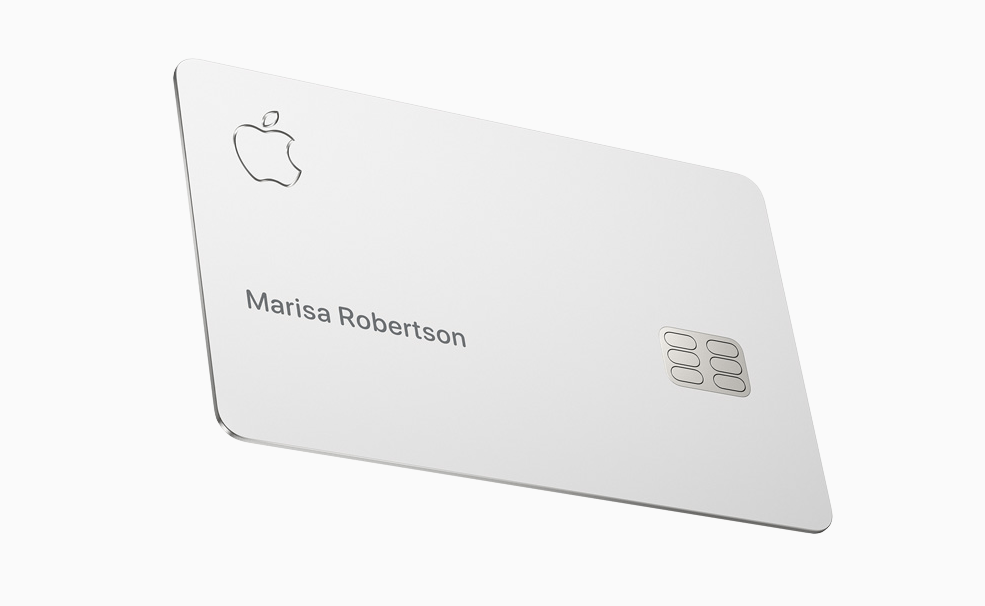 Apple credit card, Apple