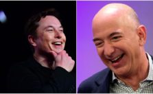 Elon Musk Takes a Jab at Jeff Bezos Over Nonsensical Space Colony Idea