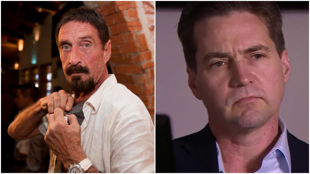 John McAfee Dares Bitcoin SV Creator Craig Wright to a Tea Throwdown
