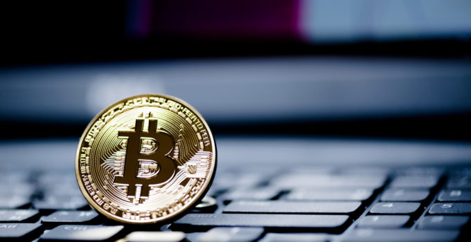 bitcoin and keyboard