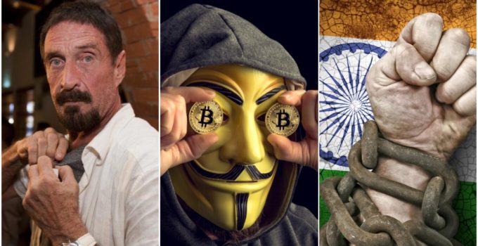 john mcafee, india bitcoin ban bill