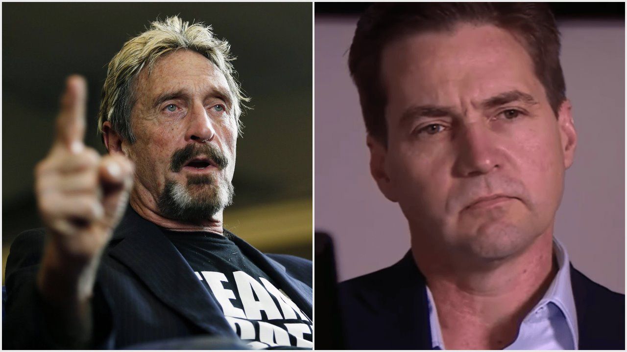 How John McAfee Crushed Craig Wright at His Own Game