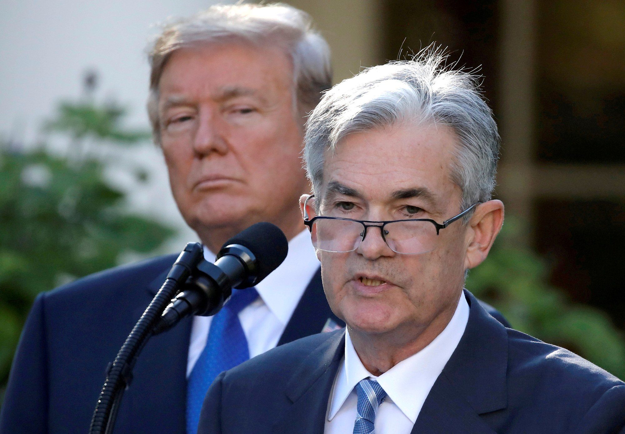 powell and trump