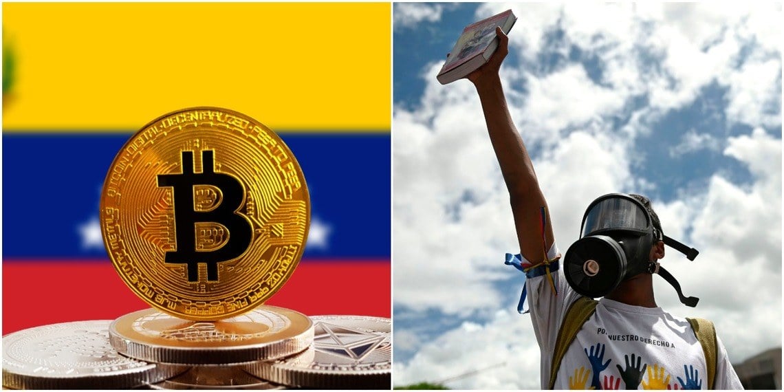 venezuela bitcoin trading hits new record