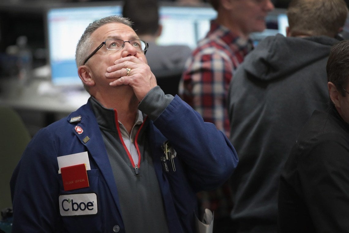 Stock Market 'Fear Gauge' Spikes 20% as Trump Tweets Trigger Panic