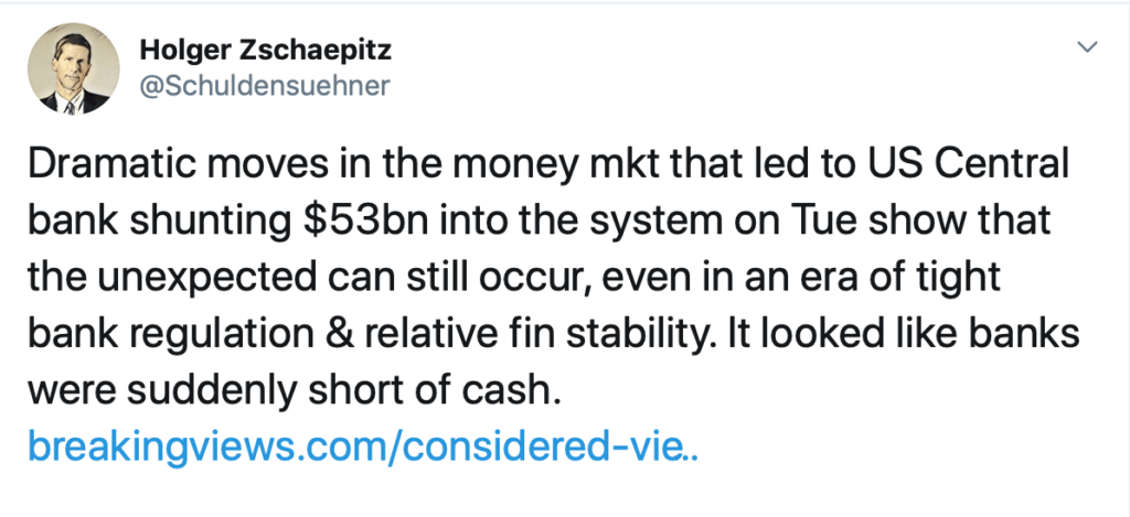 Fed printing tweet