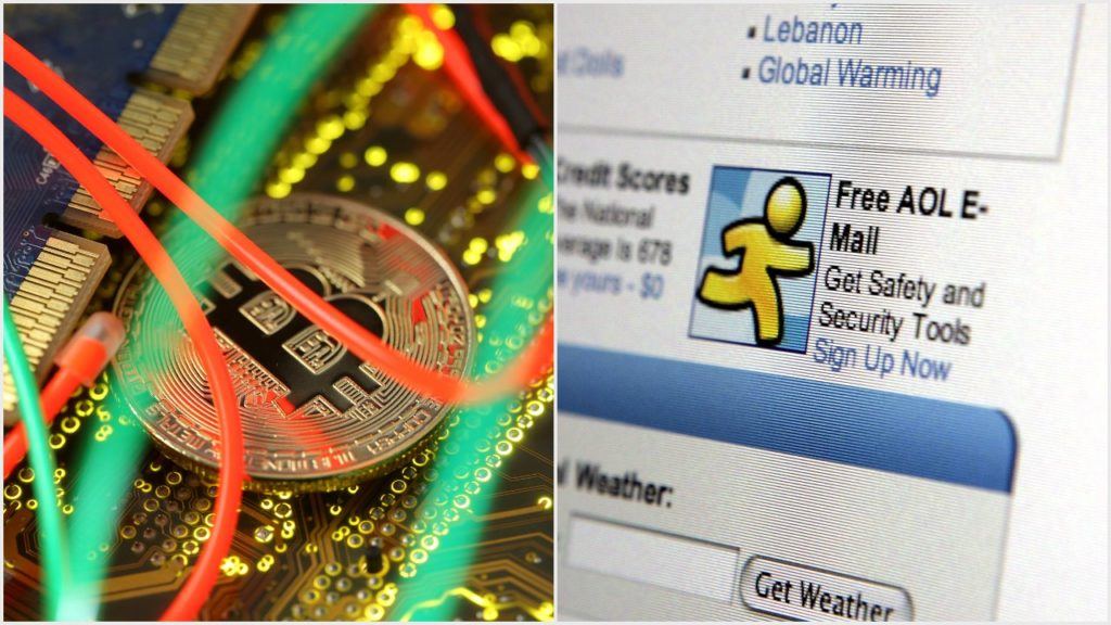 bitcoin, aol