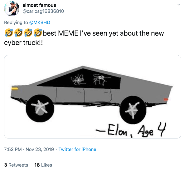 Age 4 Elon Musk drawing