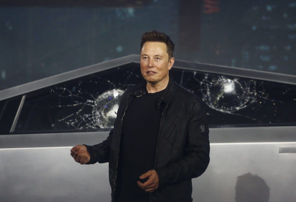 Elon Musk cybertruck