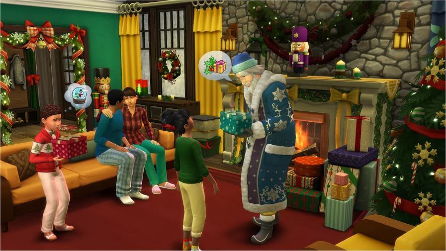sims 4 christmas pack