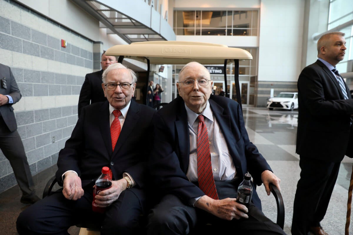 Charlie Munger, Warren Buffett