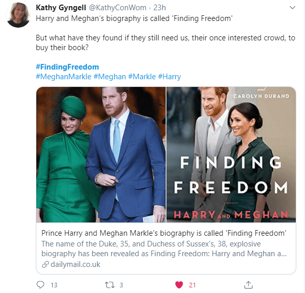 Harry and Meghan Finding Freedom