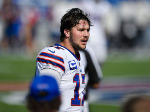 Buffalo Bills quarterback Josh Allen