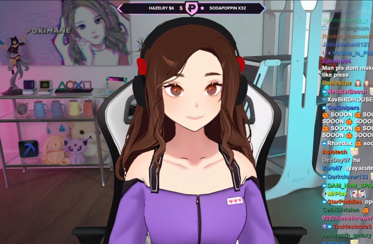 Twitch Streamer Pokimane Is A Vtuber And Its Obvious Why 