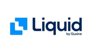 the logo for liquid by quine