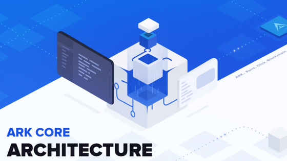 an image of a computer screen with the words ark core architecture