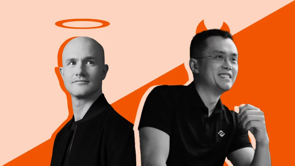 Coinbase’s Brian Armstrong Takes Stab at Binance & CZ, Labels Products “Illegal”