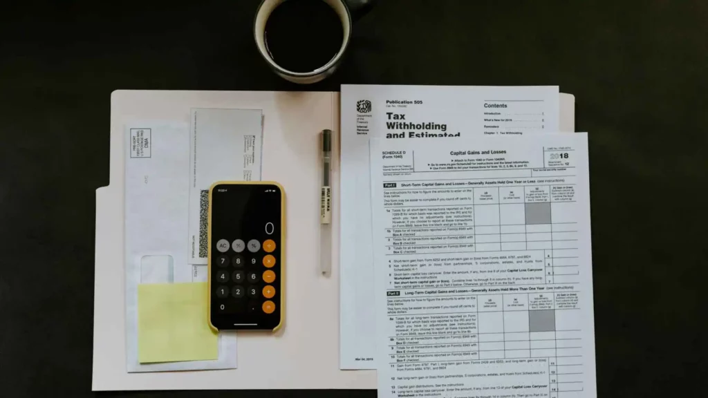 tax forms.