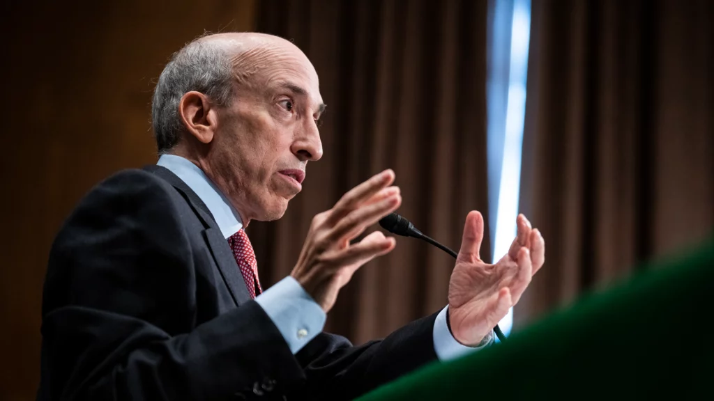 SEC cheif gary gensler.