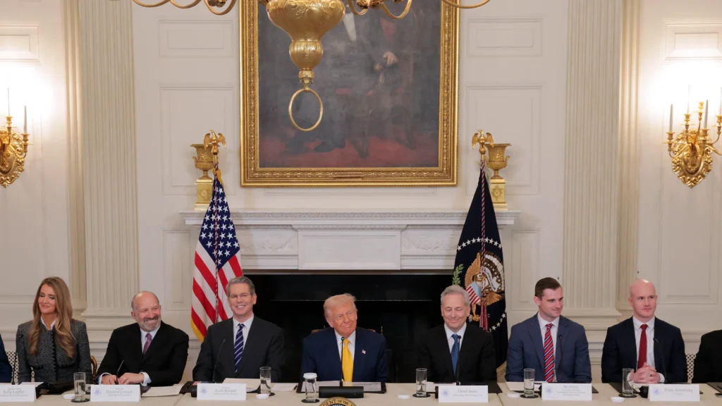 Top officials in Trump’s administration are giving up billions in crypto holdings to avoid conflicts of interest.
