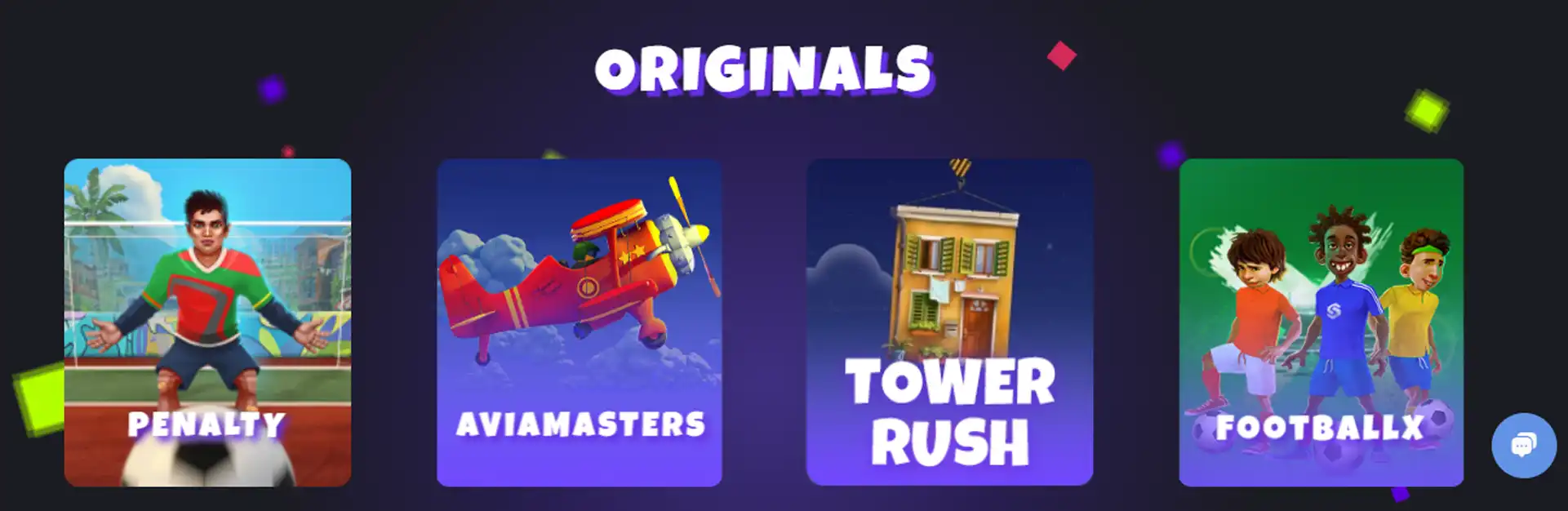 CCN.com screenshot of Mystake original games