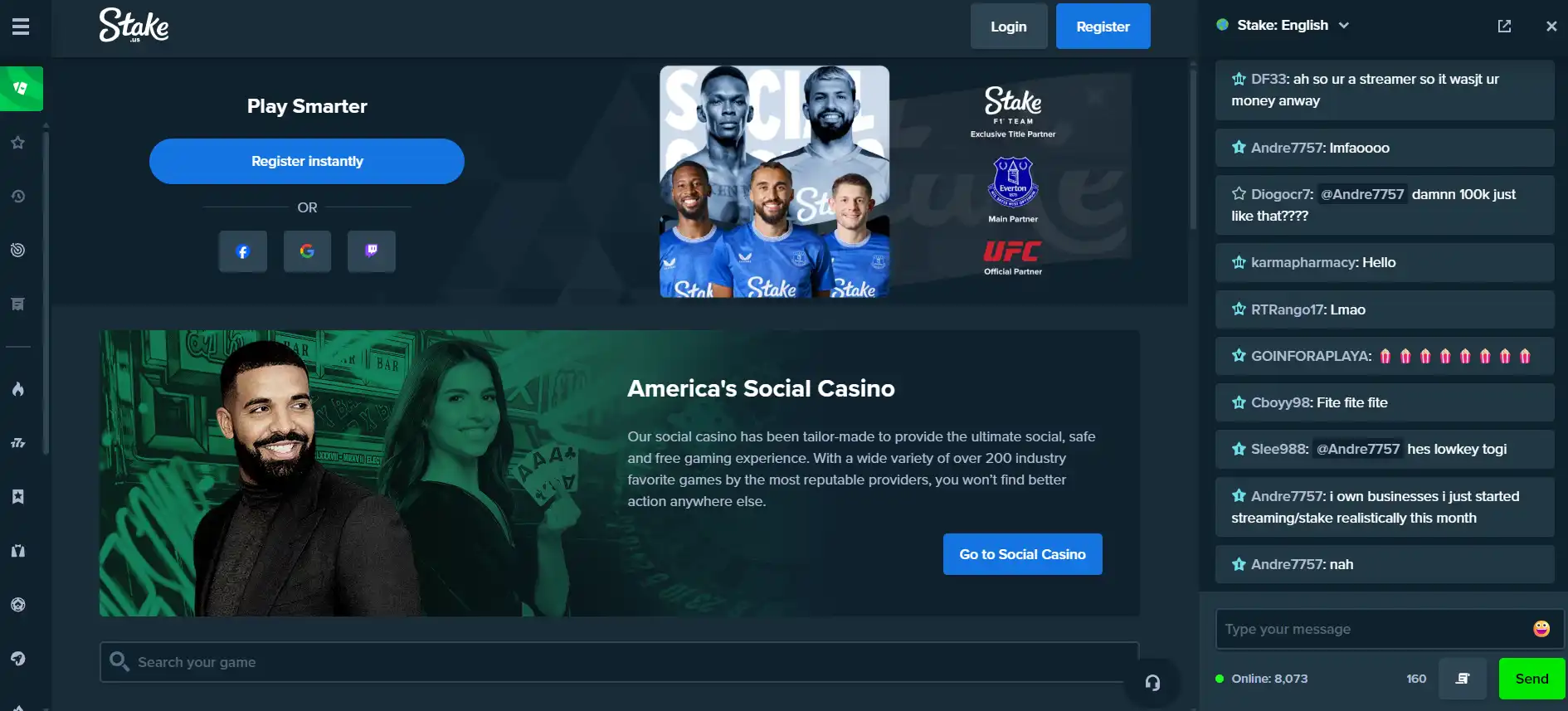 CCN.com screenshot of stake.us homepage