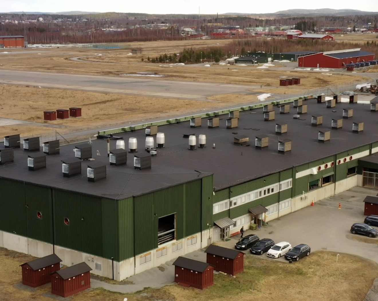 HIVE's 32 MW facility in Boden, Sweden. The HIVE (ice hockey) ARENA in Boden, Sweden 