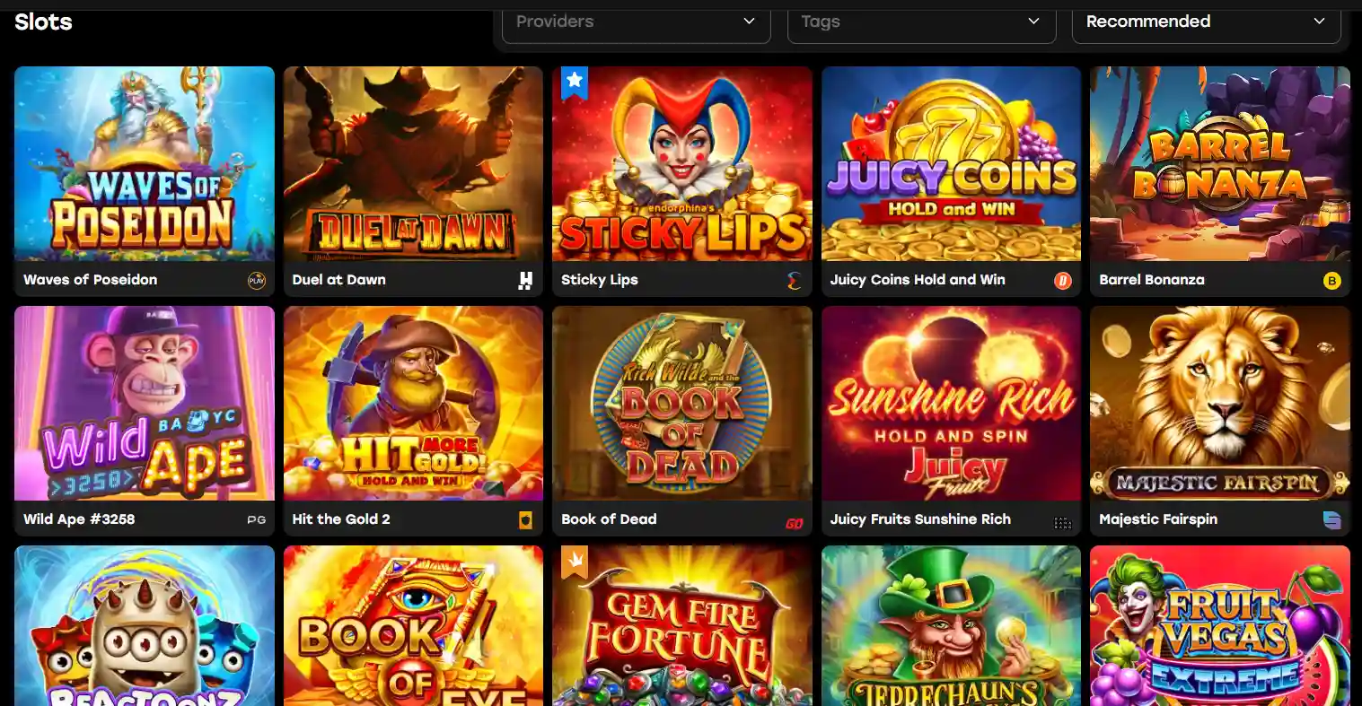 CCN.com screenshot of fairspin slots
