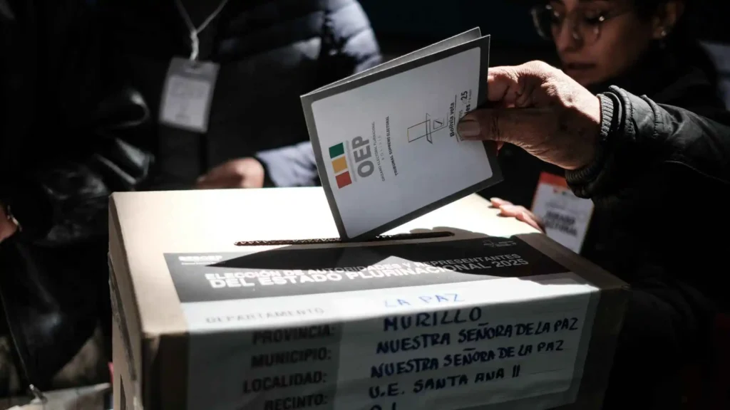someone voting