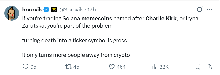 turning death into a ticker symbol is gross