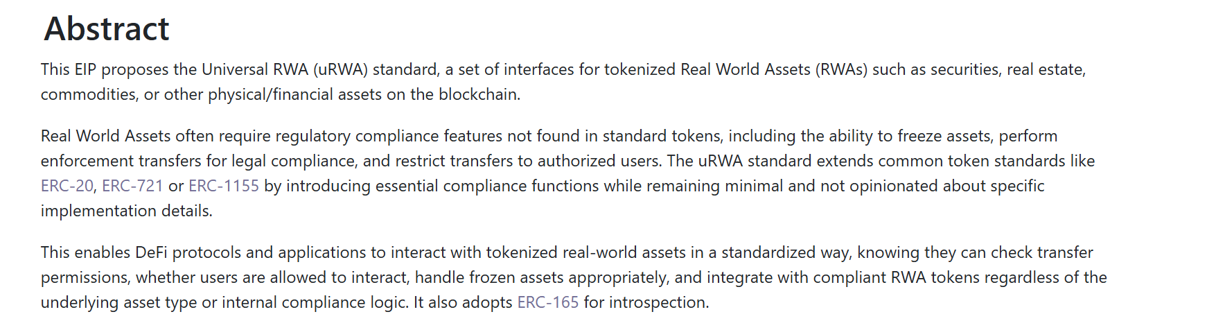 ERC-7943: uRWA
