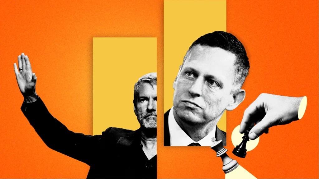 Michael Saylor vs. Peter Thiel: Bitcoin Maximalism or Crypto Diversification — Who’s Winning in 2025?
