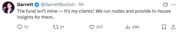 Garrett Bullish