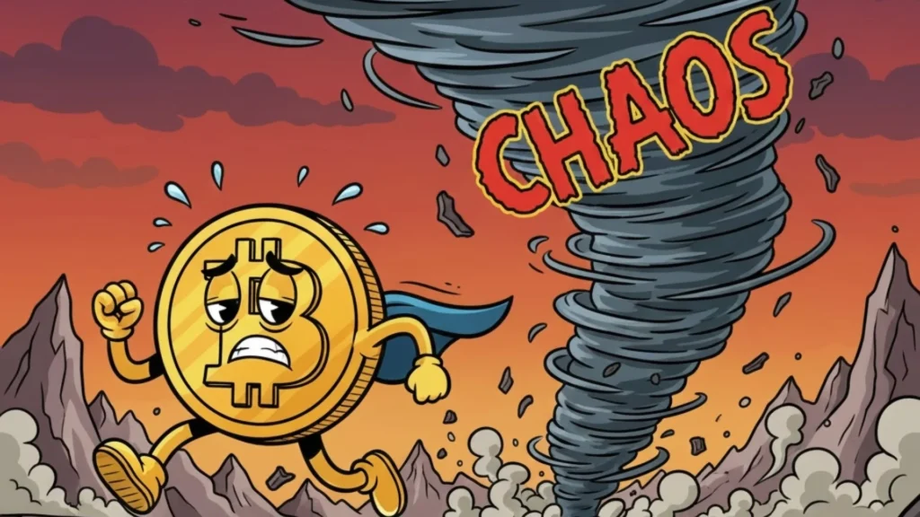 Critics have warned of "chaos" heading towards Bitcoin in coming months, as Bitcoin's price plummeted to $85,000.