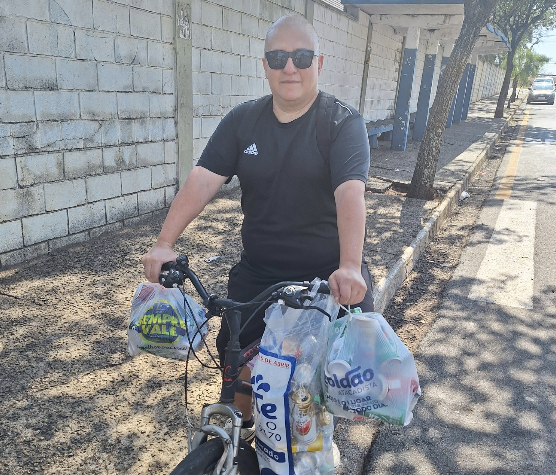 Bruno said recycling enough to make one bitcoin would be impossible. | Source: Bruno Oliveira