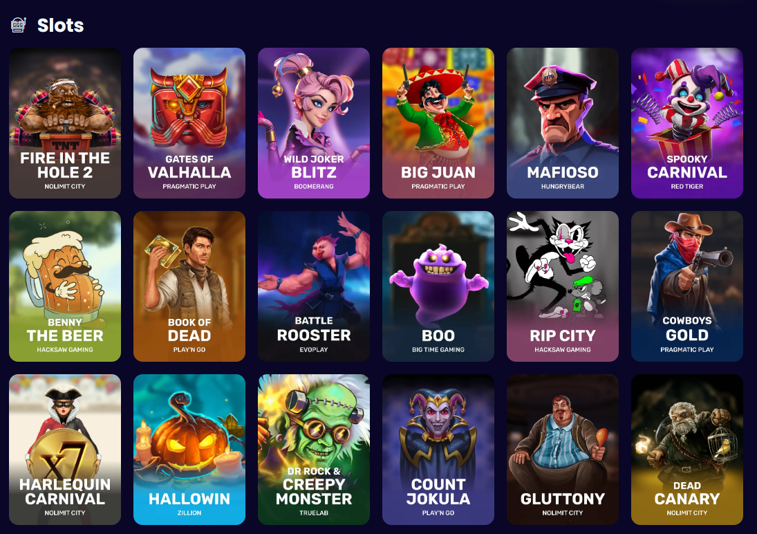 CCN.com BiggerZ casino review slots section