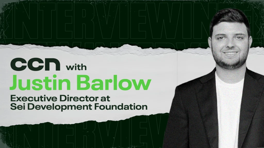 “AI Agents Will Drive On-Chain Finance,” Says Sei Development Foundation’s Justin Barlow | Credit: Hameem Sarwar /CCN