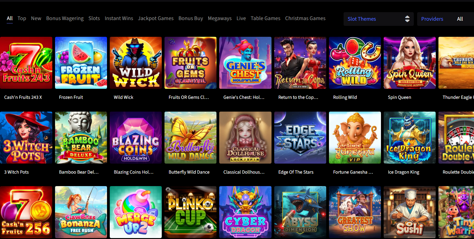CCN.com mirax casino review games screenshot