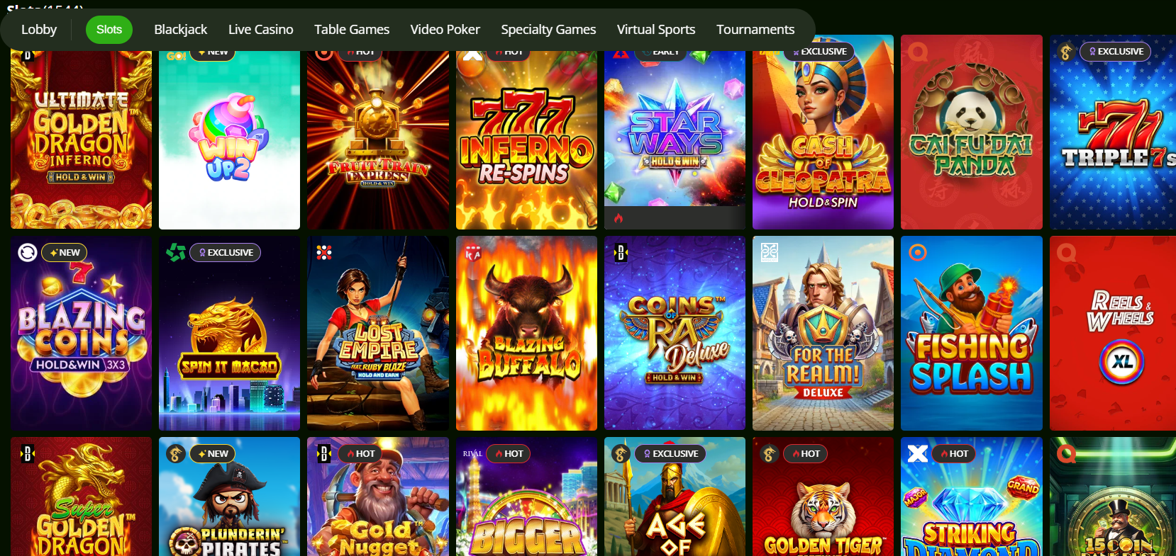 CCN.com review wildcasino.ag slots screenshot