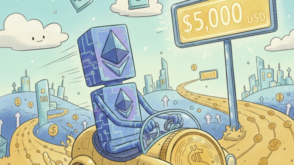 Ethereum could reach $5,000 in 2026, according to an analyst citing network upgrades and institutional adoption — but is it likely?