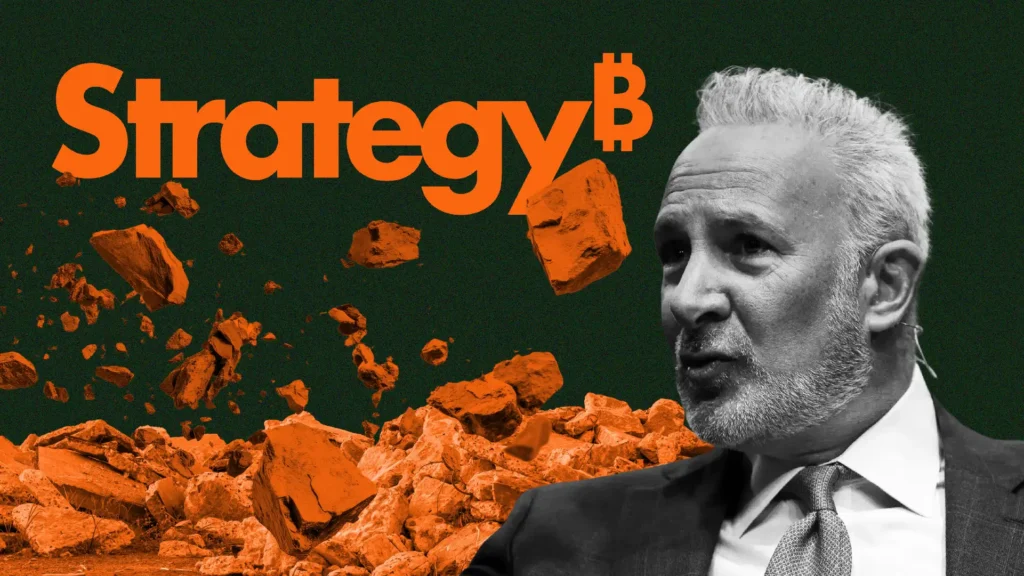Peter Schiff Calls Strategy’s MSTR 35% Crash the ‘Beginning of the End’ — Is He Right?