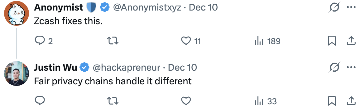 Further reactions