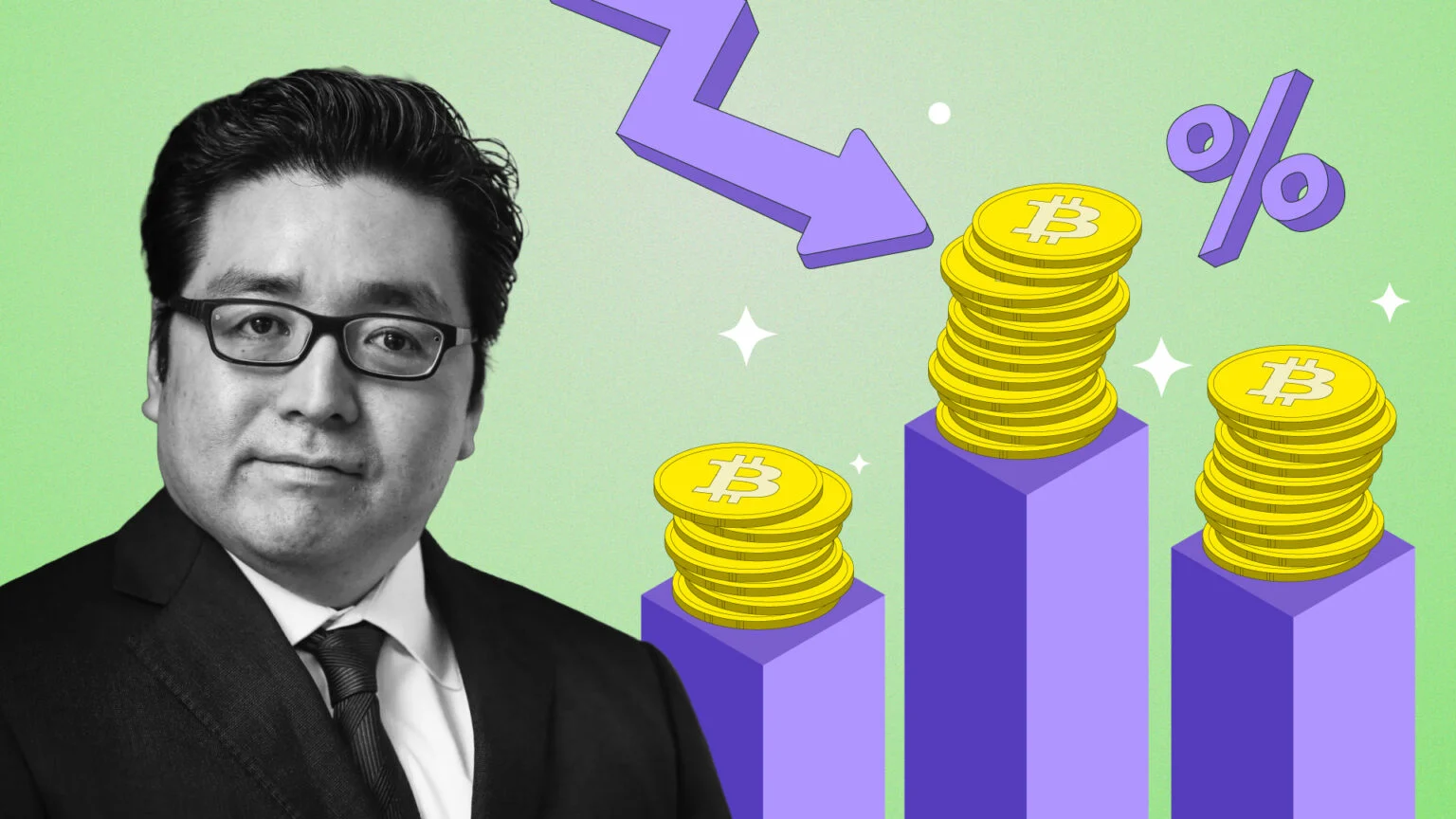 Fundstrat analysts bitcoin disagreement showing Tom Lee and Sean Farrell contrasting price targets of $200000 versus $60000 for Bitcoin in 2026
