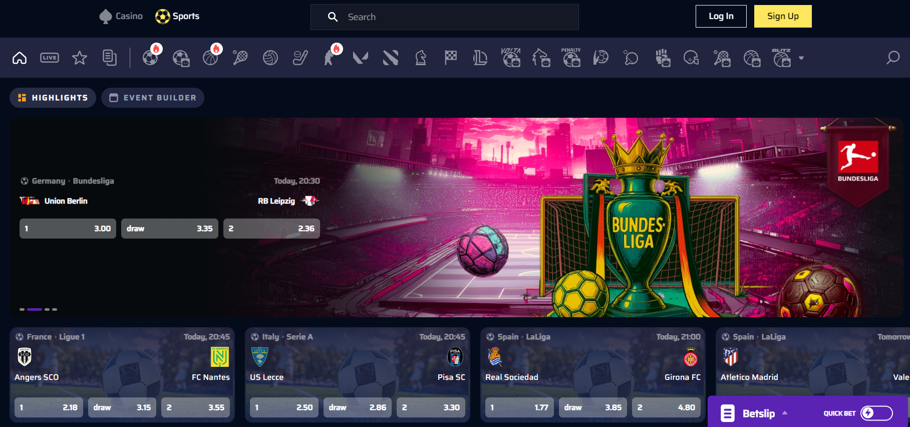 CCN.com justbit casino review sportsbook screenshot