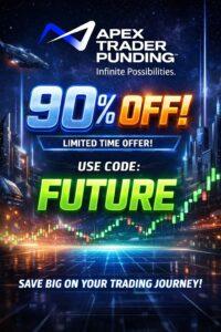 Apex Trader Funding 90% Off promotion