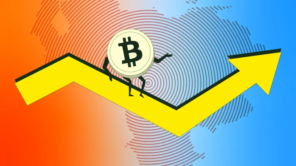Bitcoin's rally push crypto stocks and ETFs to new highs. | Credit: CCN