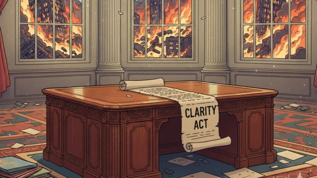 CLARITY Act ‘Kills Everything Crypto Was Built For,’ Claims Viral Post — Should Traders Be Worried?